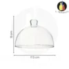 Tapa tortera mediana artesanal 19.5cm medidas 1