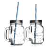 vasos vidrio vintage frontal