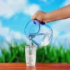 jarra vidrio linea azul 1.4l fondo cielo