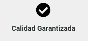 Calidad garantizada