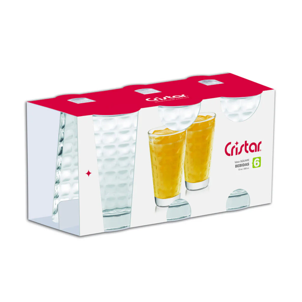 0629 Vaso Square Bebidas canastilla