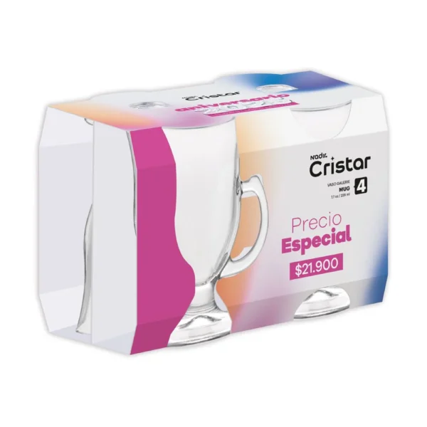 Jarro Galerie x 4 unds | Bebidas con estilo - Imagen 4