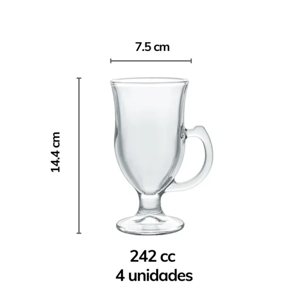 Jarro Galerie x 4 unds | Bebidas con estilo - Imagen 3