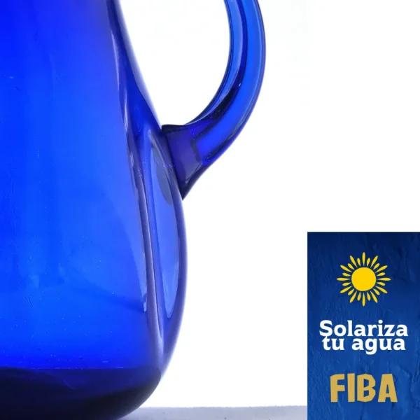 Jarra Fiba Azul Cobalto 1.75L en Vidrio | Ancestral - Imagen 6