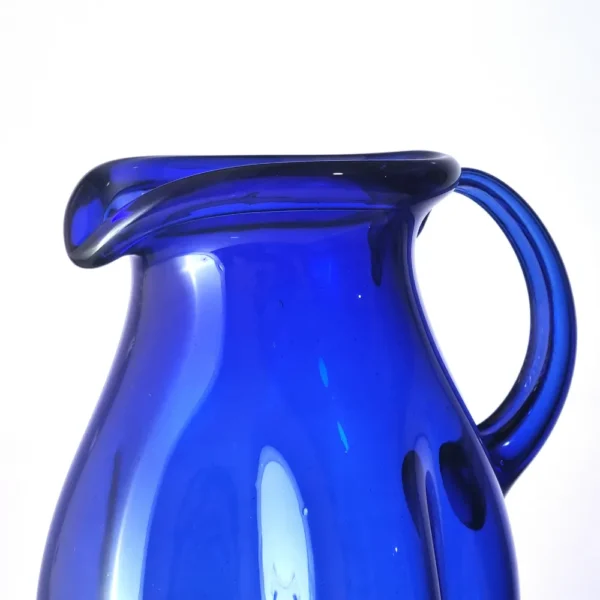 Jarra Fiba Azul Cobalto 1.75L en Vidrio | Ancestral - Imagen 5