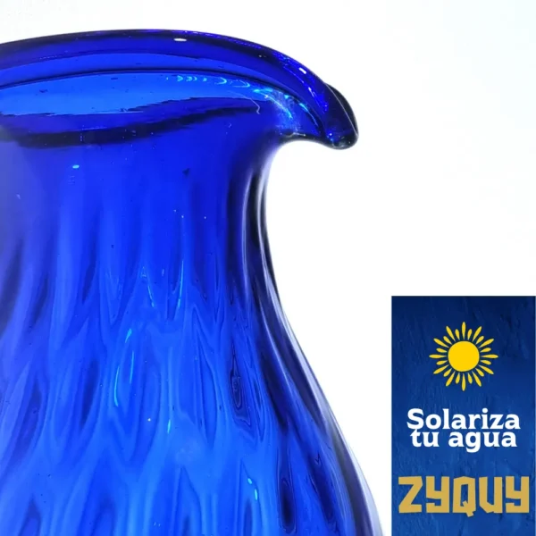 Jarra Zyquy Azul Cobalto 1.5L en Vidrio | Arte y purificación - Imagen 6