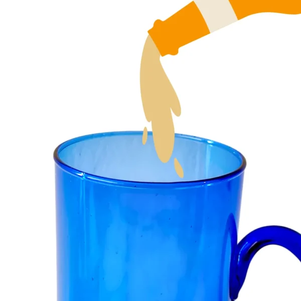 Jarro Cervecero con oreja 500 ml azul cobalto | Diseño Artesanal - Imagen 5