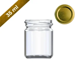 Frasco de vidrio 35 ml capacidad