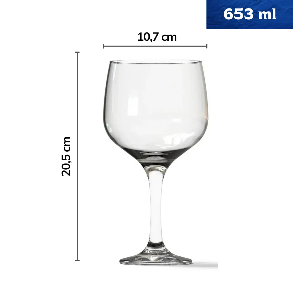 Home 45 Copa Ginebra 5472 fondo blanco medidas y capacidad