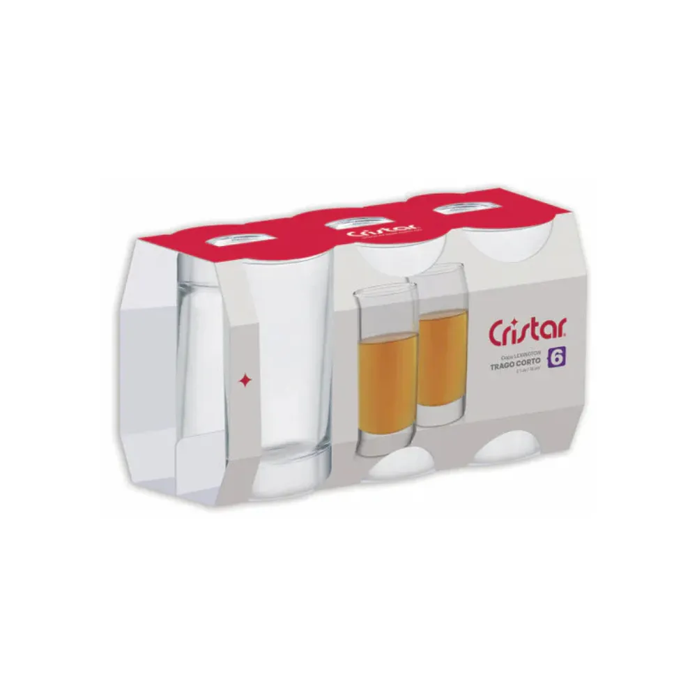 Home 43 Shooter Lexington 0054CL fondo blanco set 6 copas