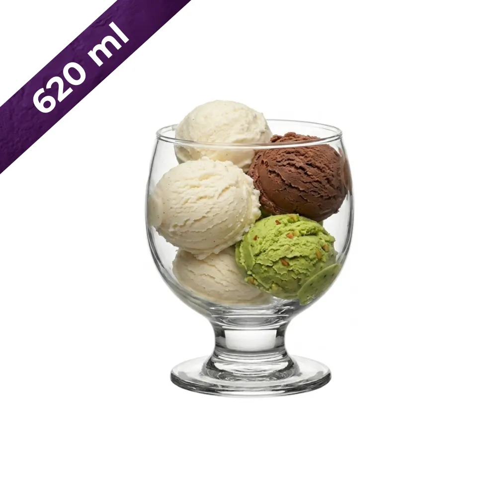 Copa de Vidrio para Helado Premiere 620 ml