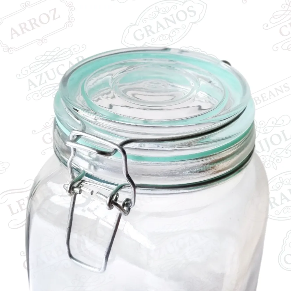 Frasco hermetico 1500 ml enfoque cierre