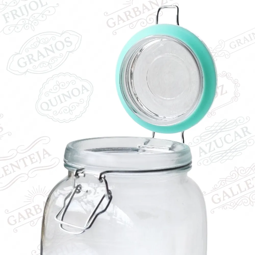 Frasco hermetico 750 ml enfoque boca