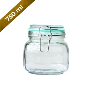 Frasco hermetico de vidrio 750 ml