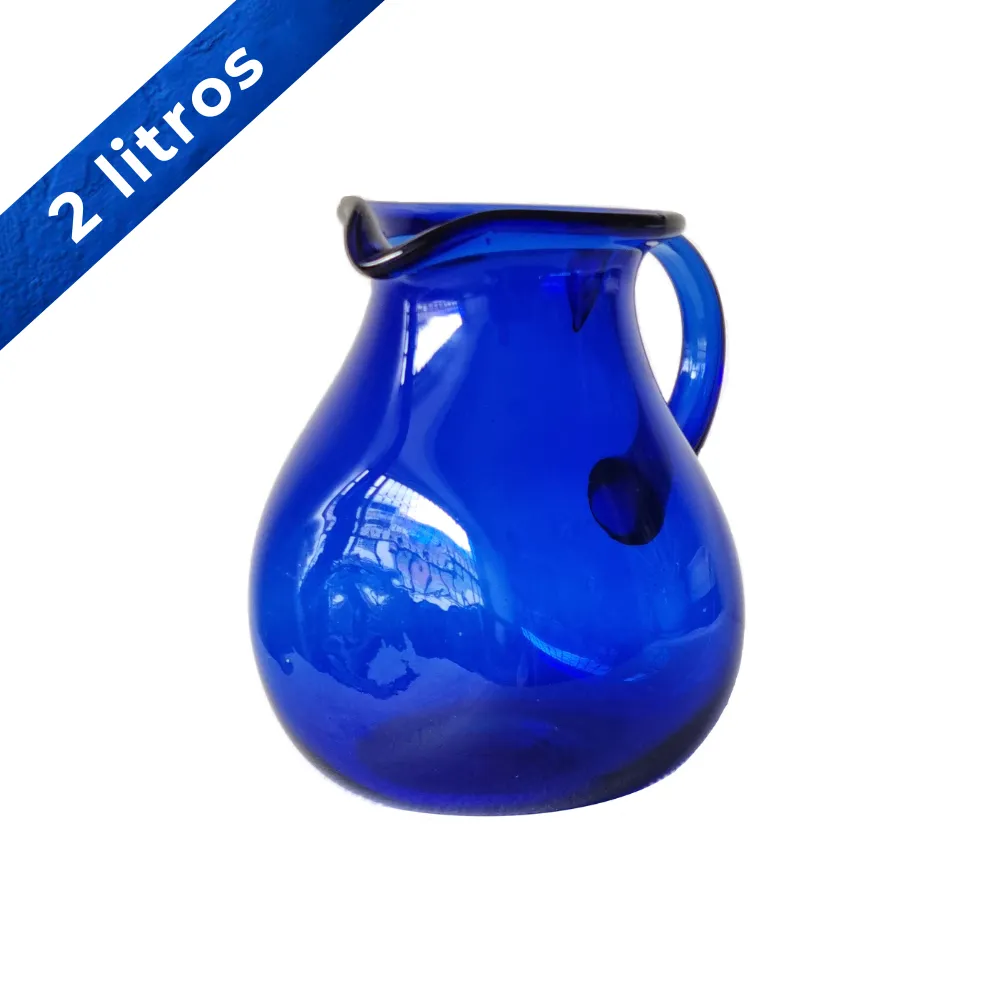 Jarra Mocua 2 litros azul cobalto