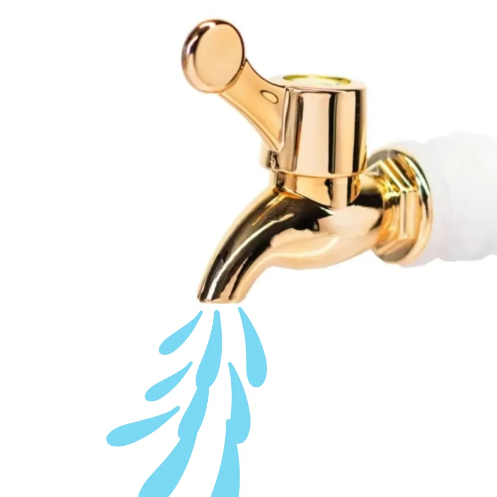 Home 58 Llave dorada repuesto Dispensador con agua