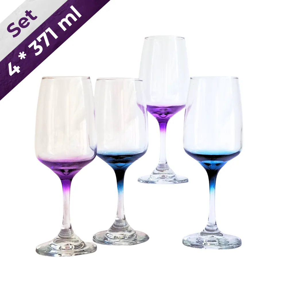 Set de 4 copas de vino Trentino 371 ml