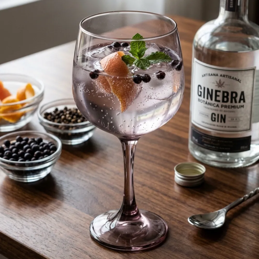Set 4 Copas Ginebra 653 ml edicion especial ambientada